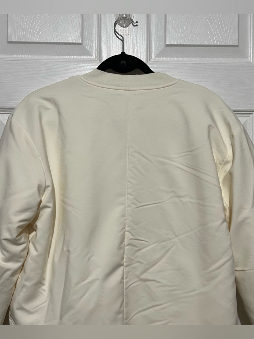 💗 Gymshark x Whitney Simmons - Women's Cream Reversible Bomber Jacket - Picture 8 of 11